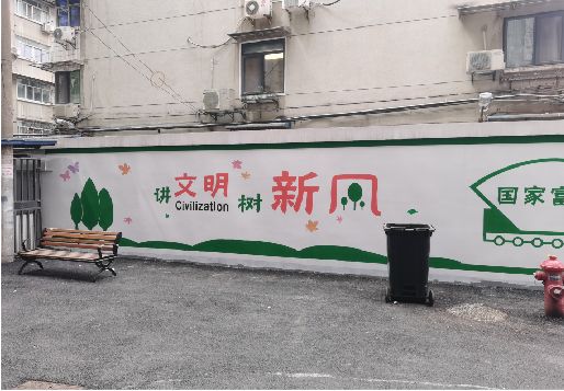 鹰潭社区墙绘